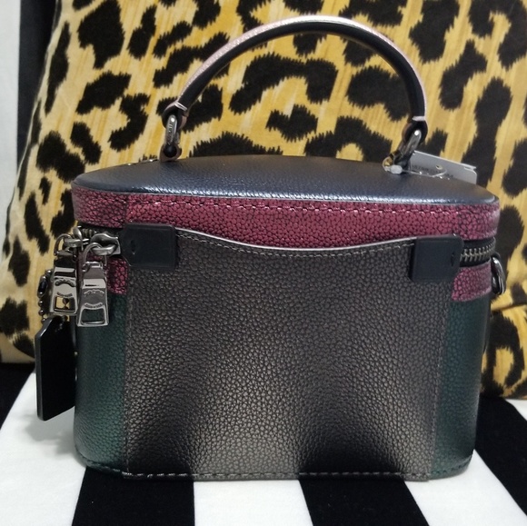 🆕️ Coach Colorblock Metallic Trail Crossbody Bag - Picture 4 of 8